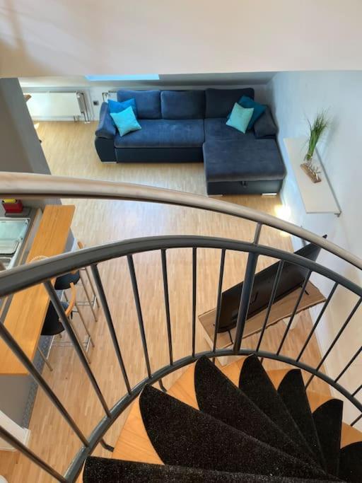 אוברנבורג אם מיין Schicke Helle Galeriewohnung מראה חיצוני תמונה